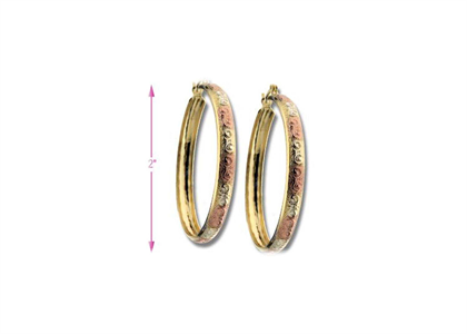 Dual Tone Plated | Fashion Earrings
